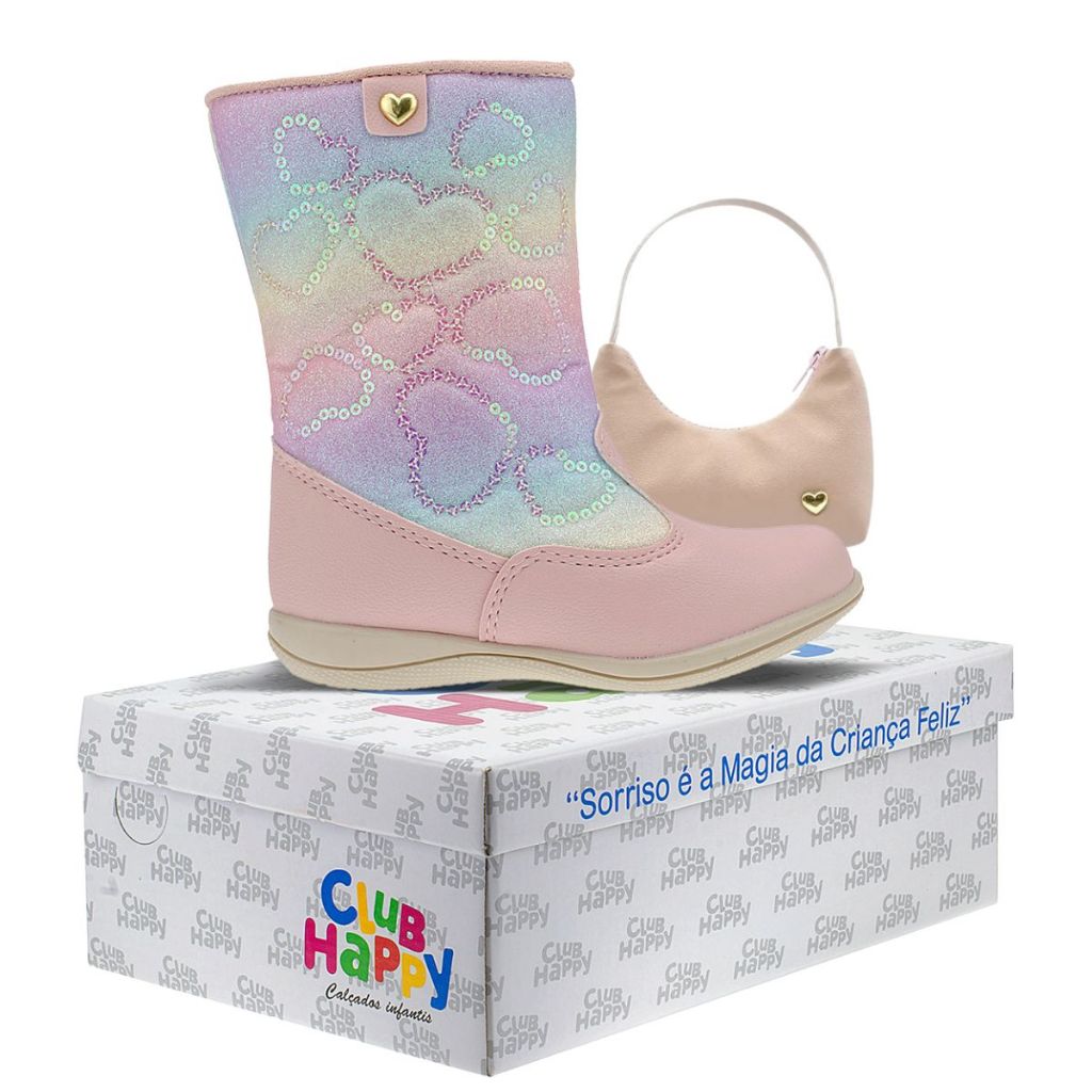 Bota Infantil Feminina Bota Menina Bota De Menina Infantil Botinha Com Bolsa
