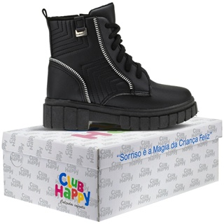 Bota Infantil Menina Feminino Coturno Infantil Menina Botinha De Menina em Oferta na Shopee