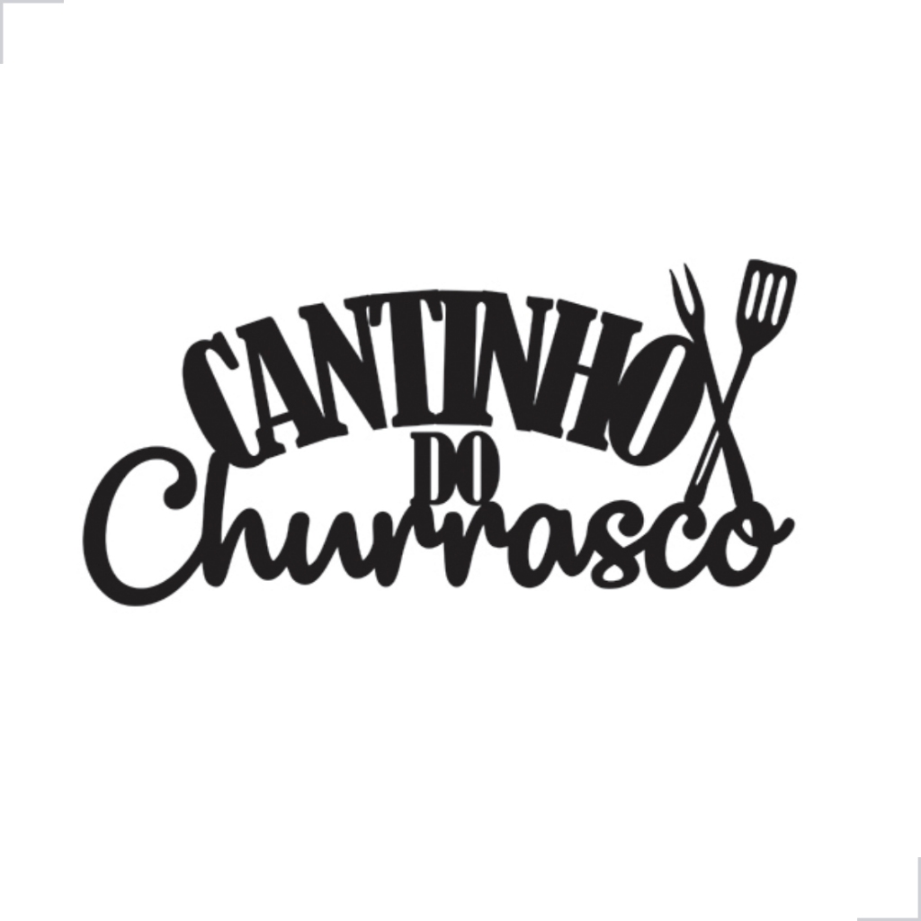 Cantinho do Churrasco Lettering em Madeira MDF Decoração Presente Barato Achadinhos da Shopee