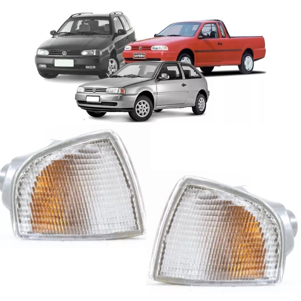 PAR LANTERNA DIANTEIRA PISCA SETA SAVEIRO GOL G2 BOLA CIBIÉ em Oferta na Shopee