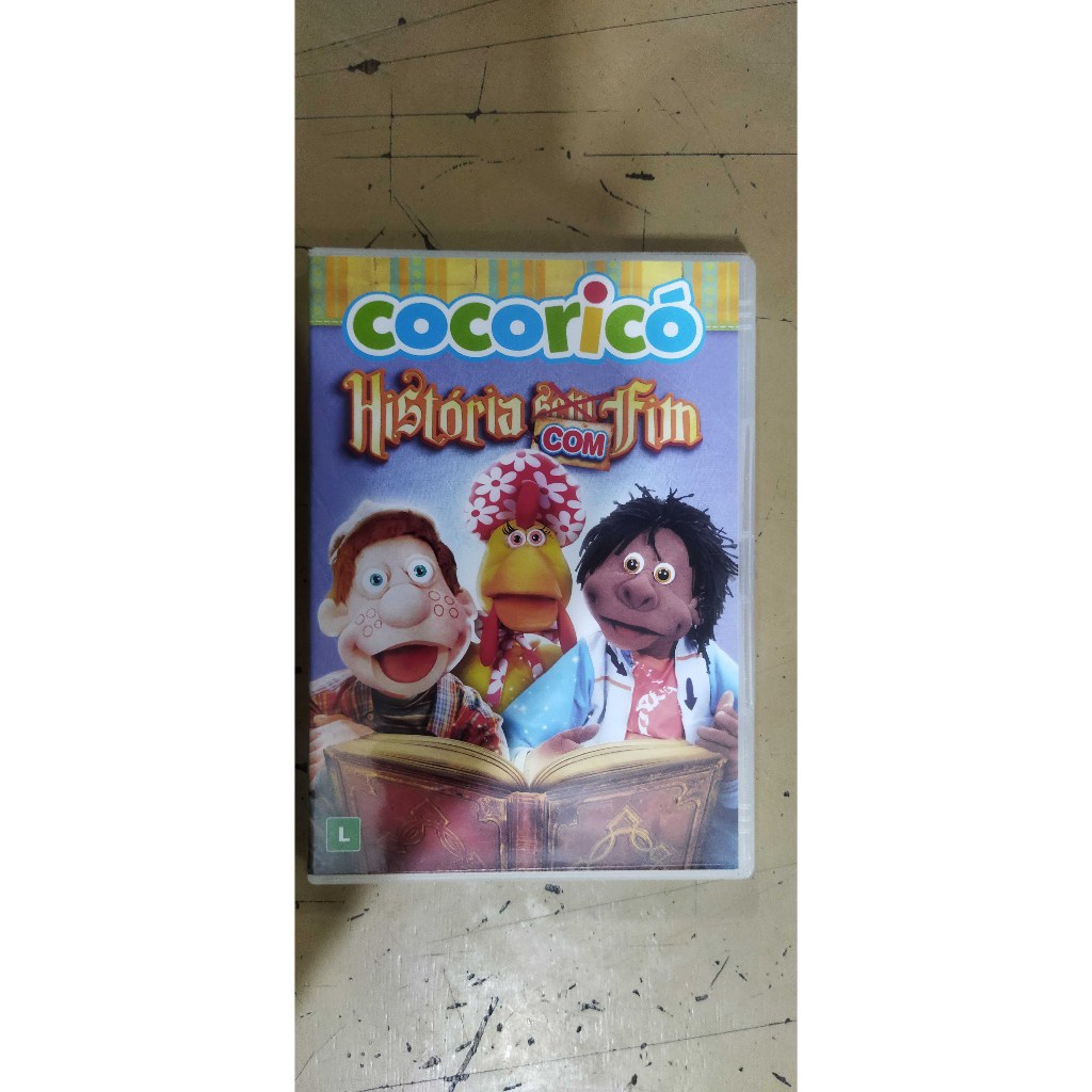 DVD Cocoricó história com fim