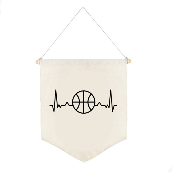 Flâmula Basquete - Heartbeat || Decor Decoração Tumblr Aesthetic Pinterest