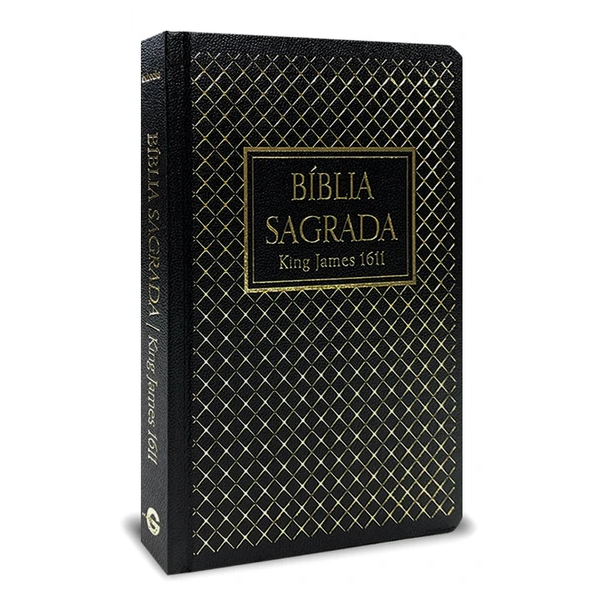 Bíblia Sagrada | King James 1611 | Letra Normal | Semi-Luxo | Preta em Oferta na Shopee
