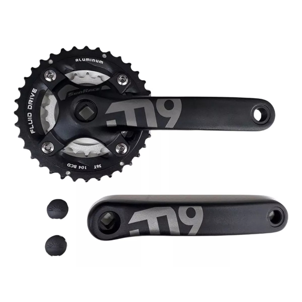 Pedivela Sunrace Fc M926 36/22t Duplo 175mm Ponta Quadrada em Oferta na Shopee