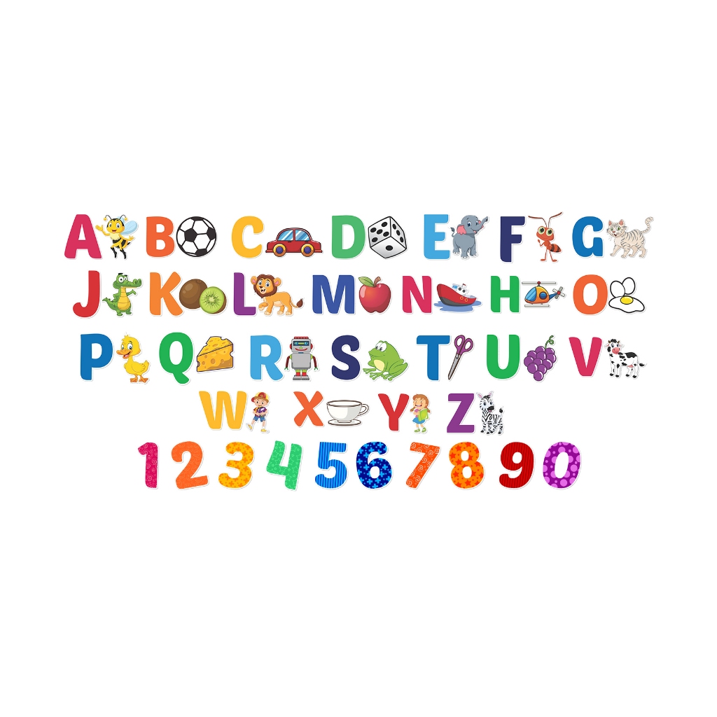 Adesivo Educacional Infantil Números Coloridos Para Parede De Criança em Oferta na Shopee