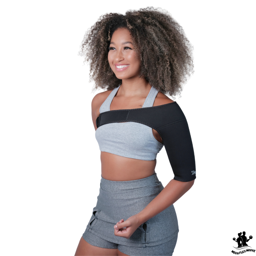 Ombreira Suporte De Ombro Neoprene Treino Fitness Crossfit Qualidade Resistente Durável Promoção Top Expedição