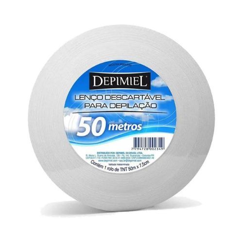 Rolo Tnt Descartável  Para Depilação 50 Metros - Depimiel