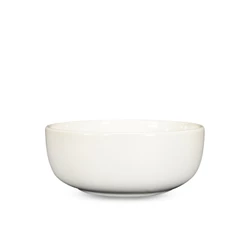 Bowl Tigela Cumbuca em Cerâmica 650ml | Sopas Caldos e Sobremesas Branco