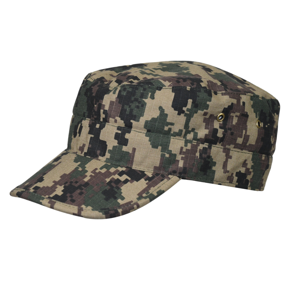 Boné Quepe Militar c/ Fivela Camuflado Digital Marpat