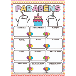 BANNER ARTE PRONTA - ANIVERSARIANTE DO MÊS/PARABÉNS em Oferta na Shopee