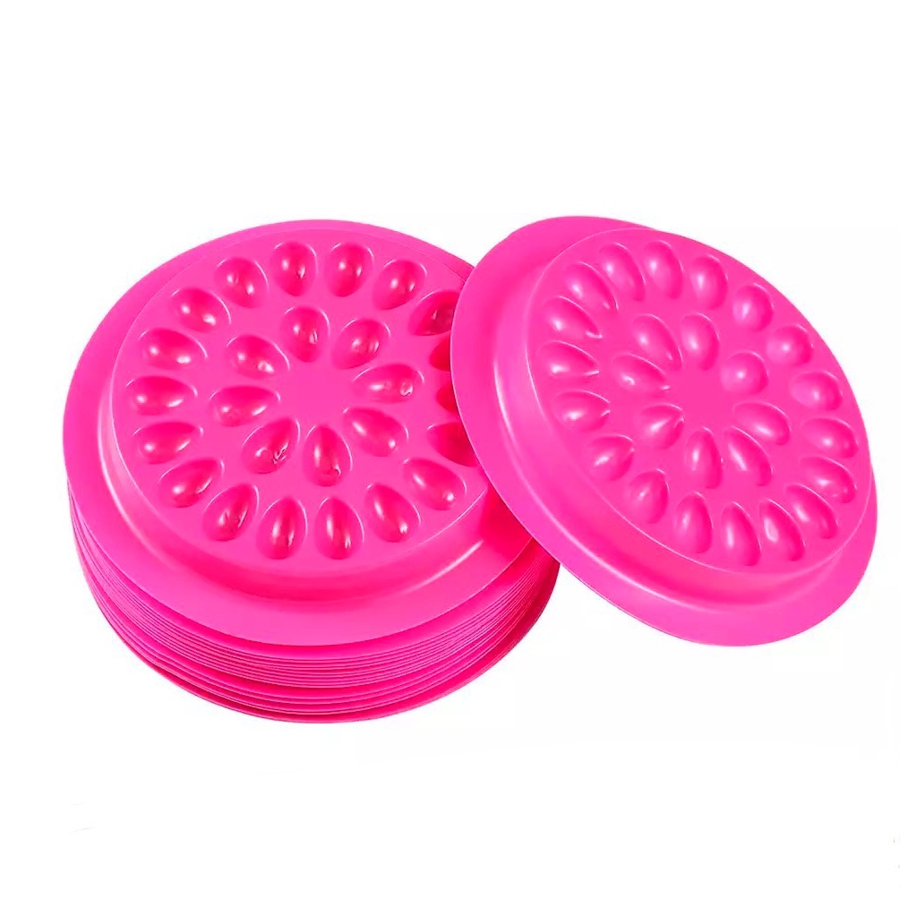 Suporte Plástico P/ Cola Flor Alongamento Cílios Promoção em Oferta na Shopee