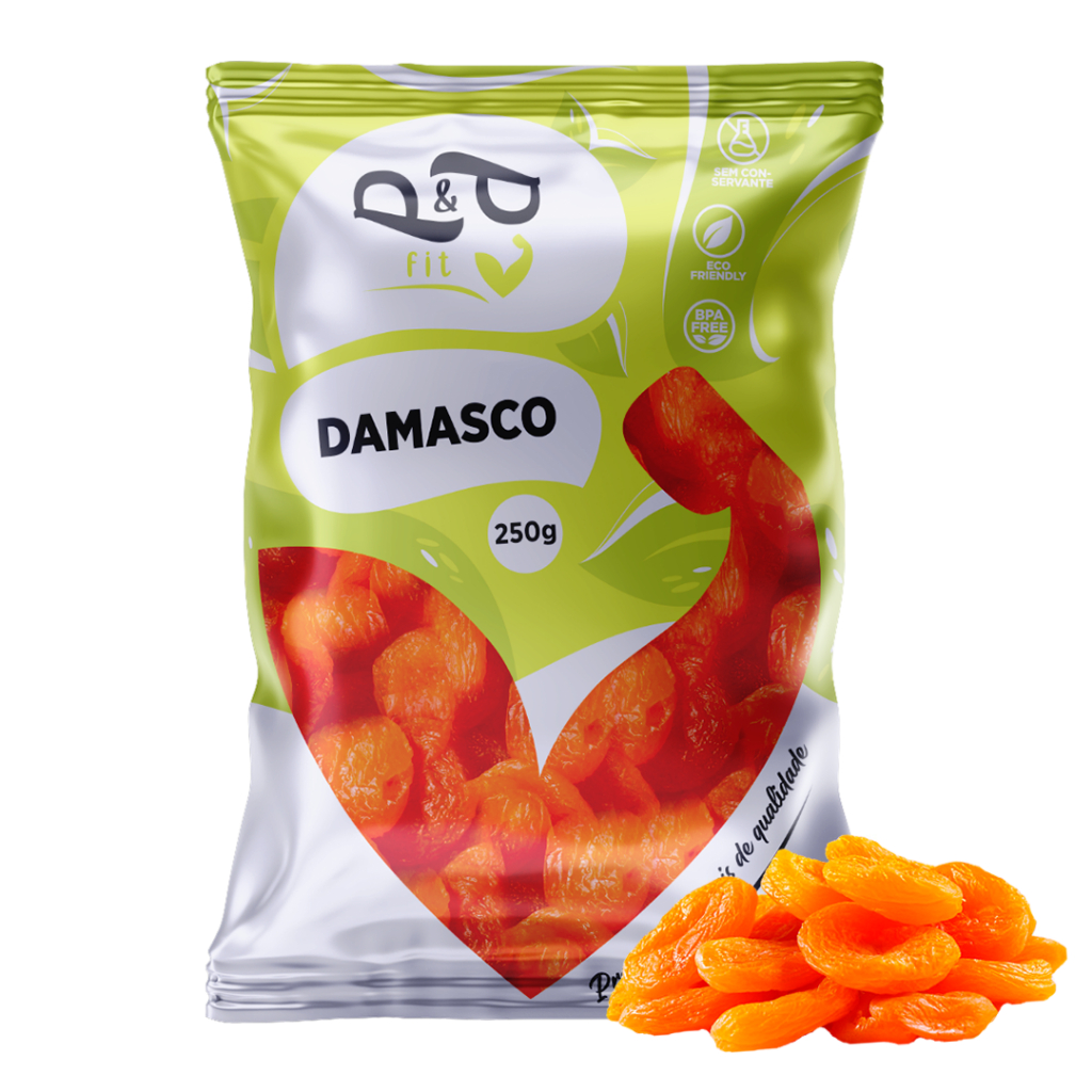 Damasco Turco Inteiro 250g - P&P FIT em Oferta na Shopee