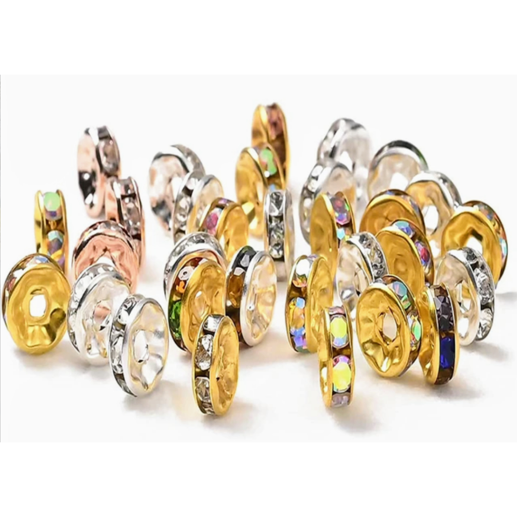 Rondelas de Strass - Diversos Tamanhos em Oferta na Shopee