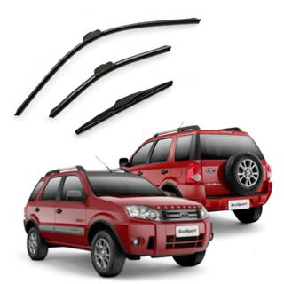 Kit Limpador De Parabrisa Palheta Chuva Ecosport 2006 A 2012 em Oferta na Shopee