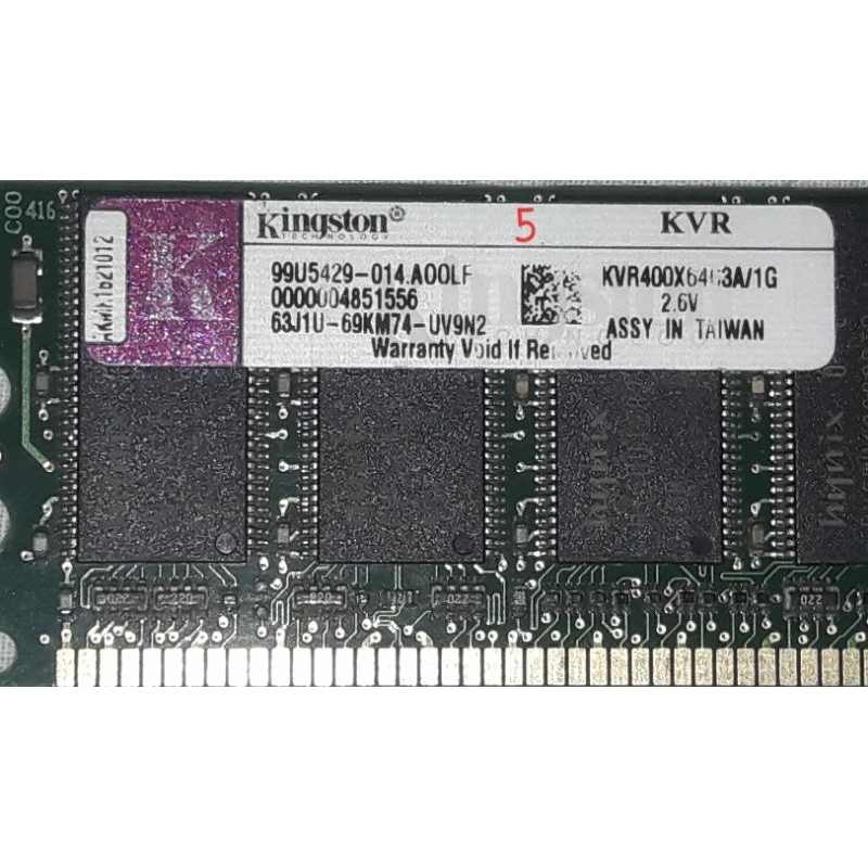 Memoria de desktop variadas