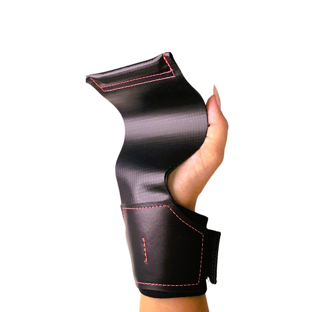 Hand Grip Palmar Cross Competition NOGFITNESS - Par de Luva Lona crossfit Beginner Preto/Laranja