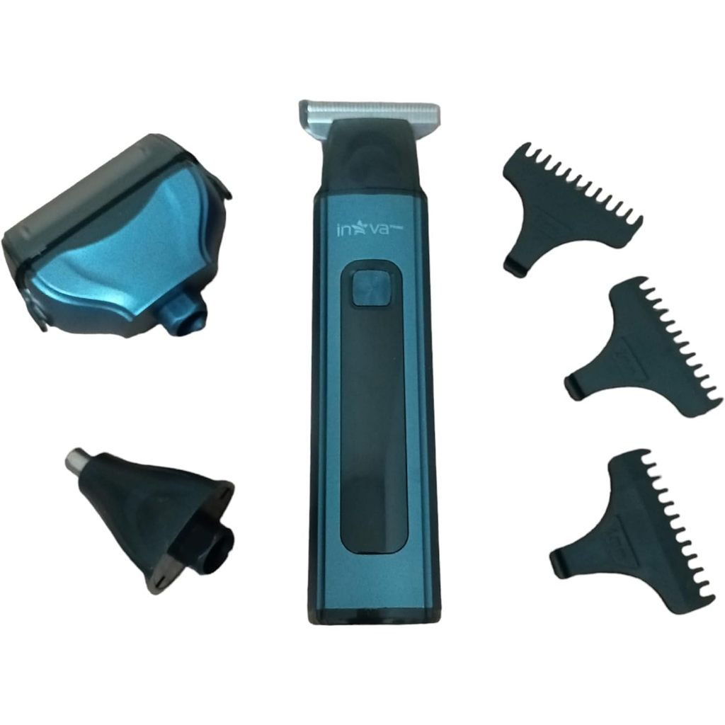 Máquina Barbeador Acabamento e Depilador de Pelos Elétrico 3 em 1