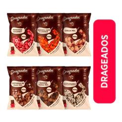 Choconuts P&P 250g Vários Sabores Chocolate Belga Castanha/Amêndoa/Damasco/Avelã
