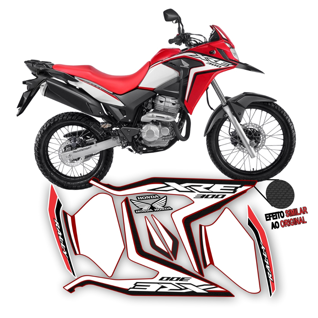 Faixas Emblemas Adesivos Xre 300 Rally 2019 2021 Varias Cor em Oferta na Shopee