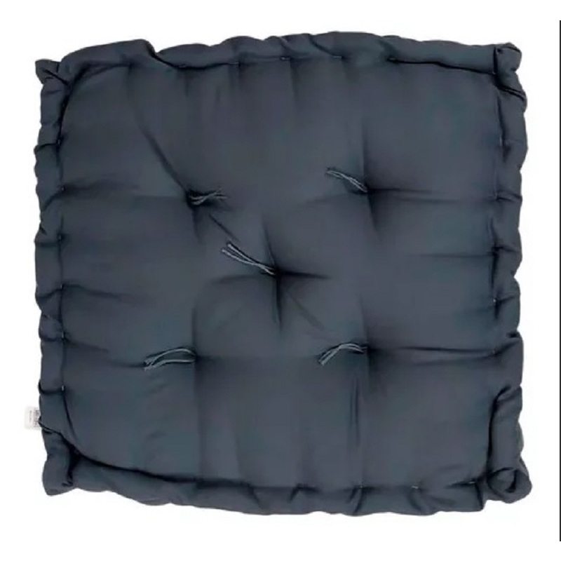 Almofada Turca 60x60 Chumbo Grande Cheia Sala Banco Pallet