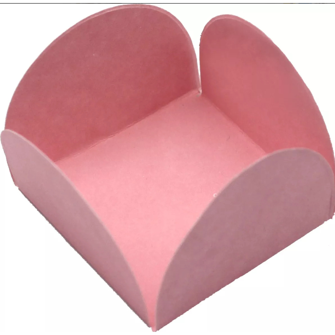 Forminhas para Doces 4 Pétalas Rosa 50 unidades NC Toys - Rizzo Distribuidora