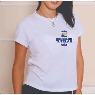 Camiseta Adulto personalizada, conselho tutelar em Oferta na Shopee