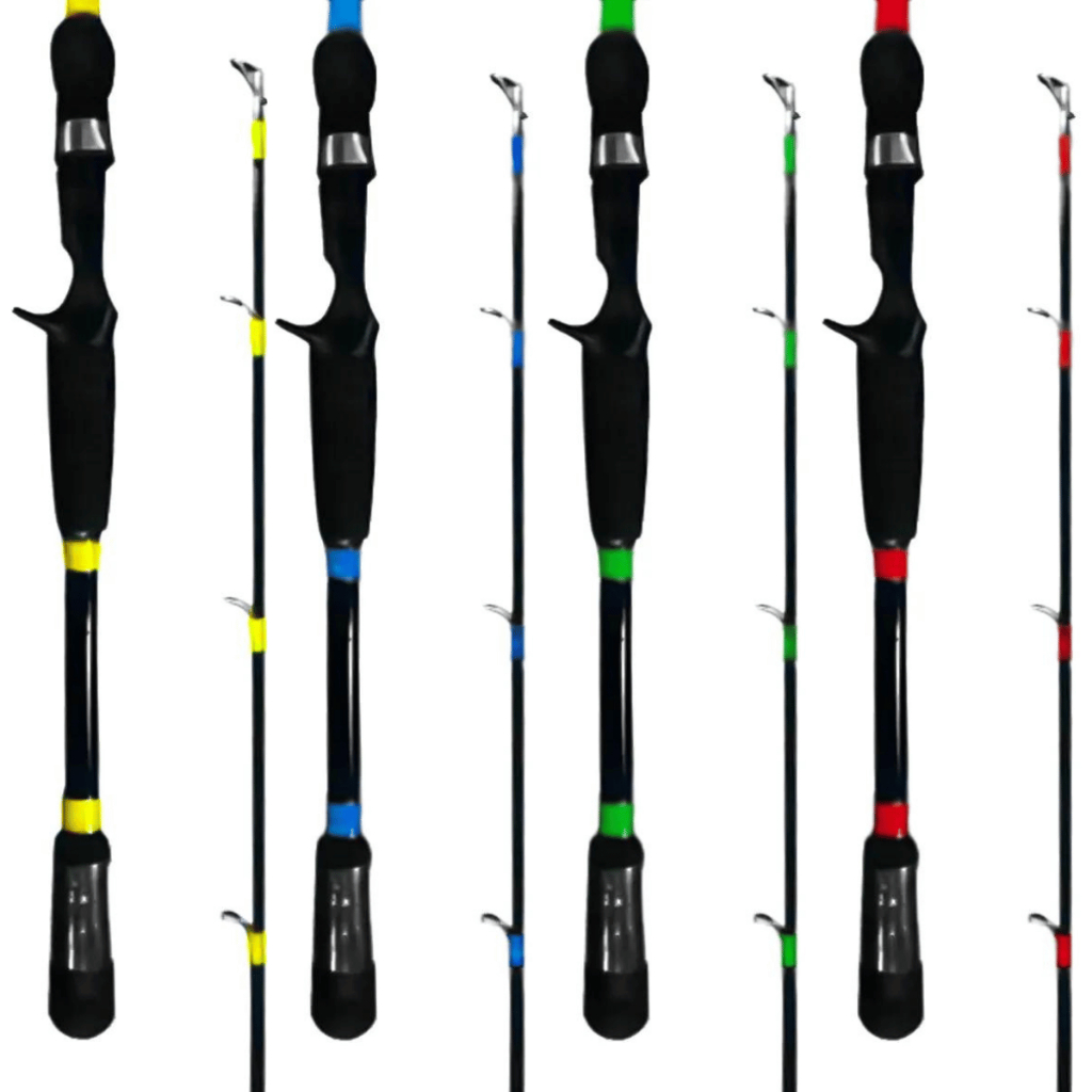 Vara De Pesca Plusfish Spin Carretilha 1,68m Completa Profissional 1 Parte