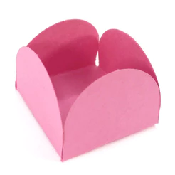 Forminhas para Doces 4 Pétalas Rosa Escuro 50 unidades NC Toys - Rizzo Distribuidora