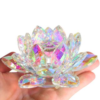 Flor De Lótus Vidro Decoração em Oferta na Shopee