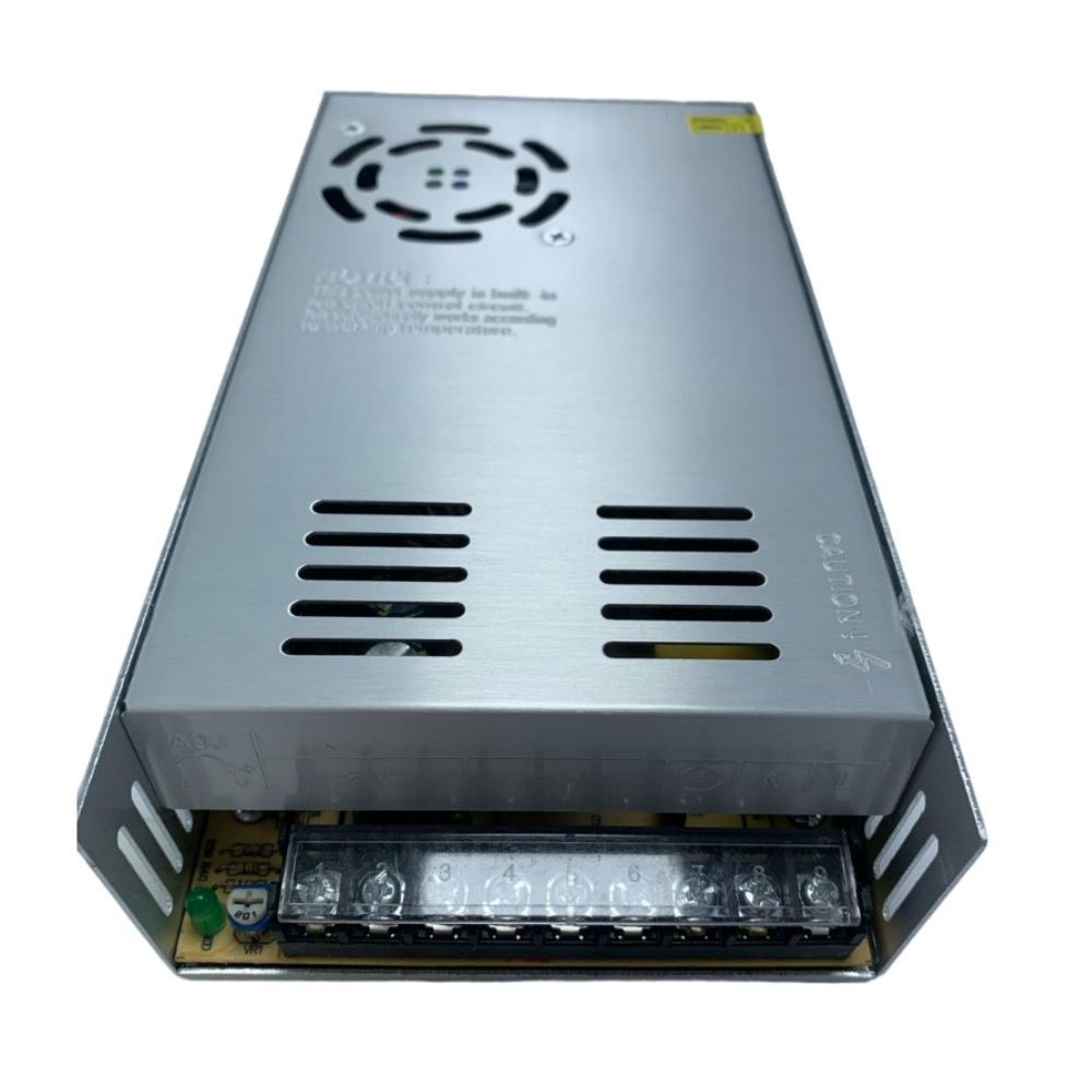 Fonte Chaveada Bivolt 50A 12V 600W Versátil, Grande Com Chave Seletora Para Som, Câmeras e CFTV