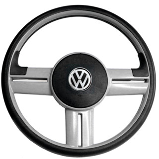 Volante Esportivo Rallye Prata Gol Parati Saveiro Quadrado Kombi Buggy Bugre Brasília Variant Fusca Parati em Oferta na Shopee