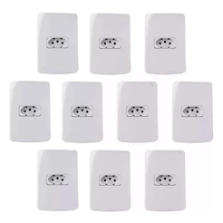 Kit 10 Tomadas 10 Amperes Margirius Original 5 Anos Garantia