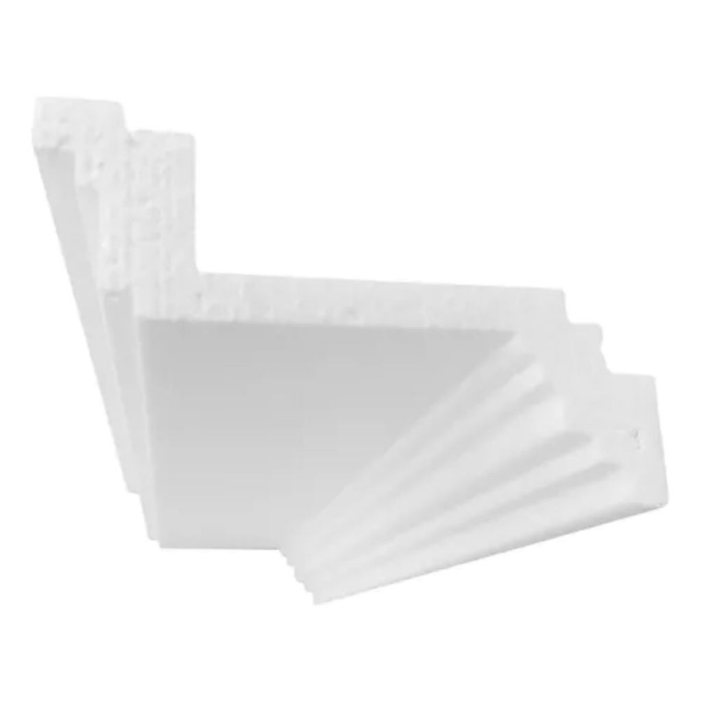 Sanca isopor para Spot de led kit com 7 metros - 15cm de face - Hobbyart Molduras - SPOT
