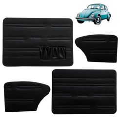 Forro Porta Vw Fusca 78-96 Jogo 4 Peças Com Bolsa