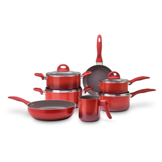 Jogo de Panelas Brinox Ceramic Life Magnólia Smart Plus - 5 e 7 peças em Oferta na Shopee