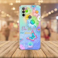 Capa para Motorola G31 Capa Tpu Desenhos Variados Capinha Case Borboleta