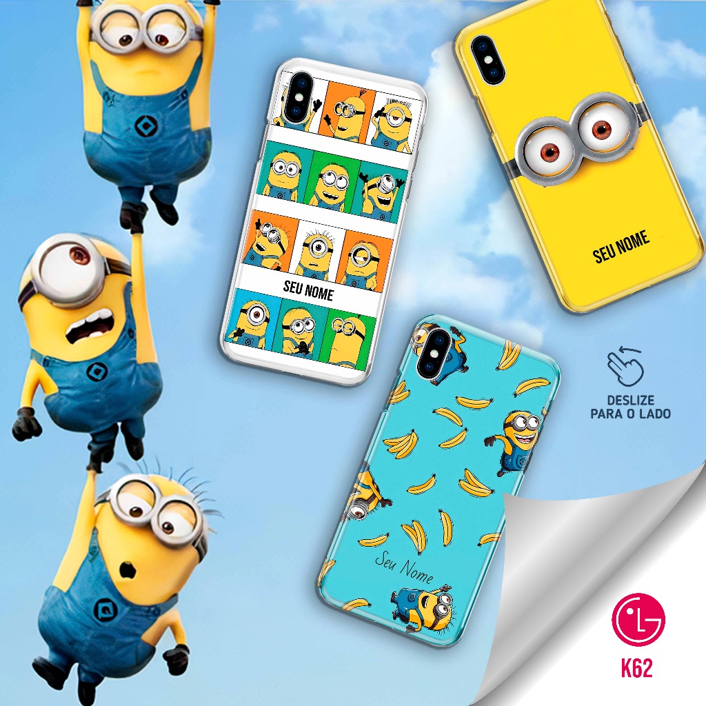 Capa Capinha  - LG K62 / K62 Plus - Minions
