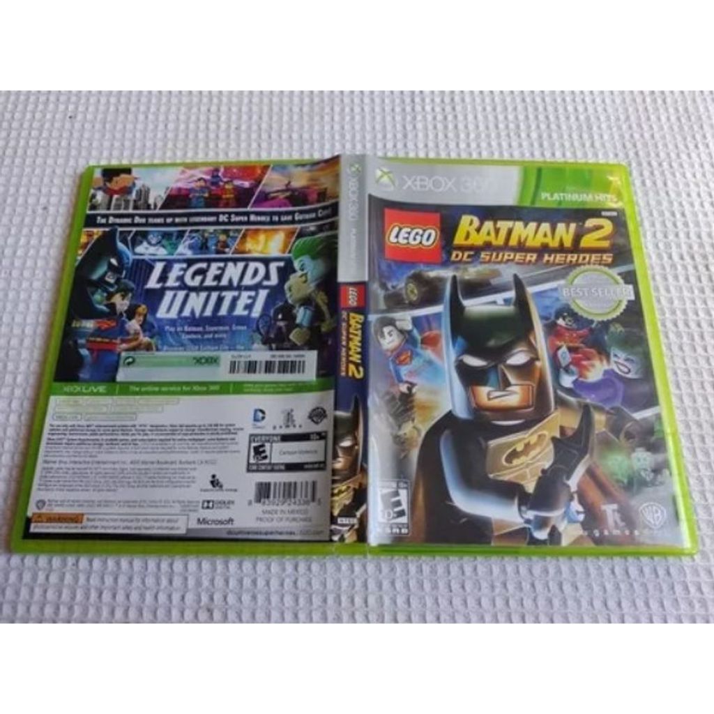 Lego Batman 2 Dc Super Heroes Jogo para Xbox 360