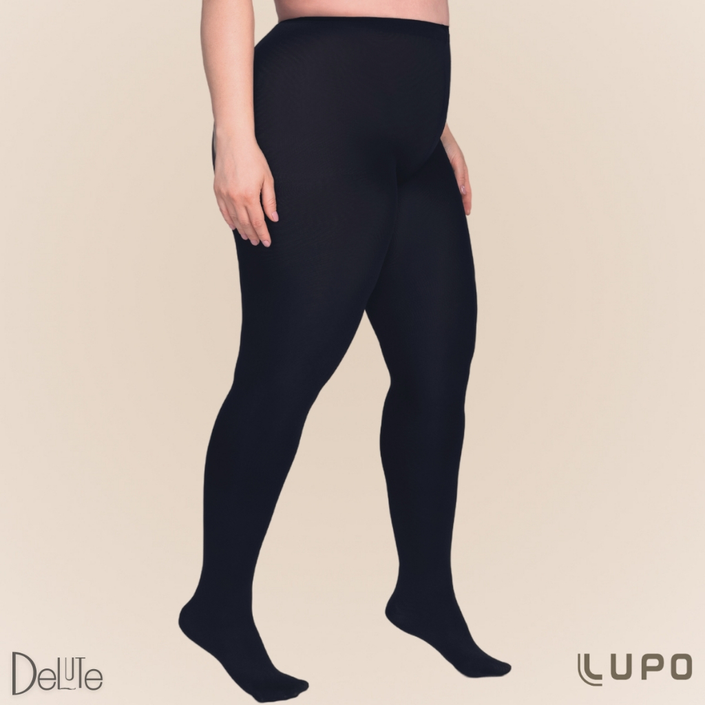 Meia Calca de Alto Conforto Plus Size - Modelo Plus Size Adulto Fio 180 Lupo Loba em Oferta na Shopee