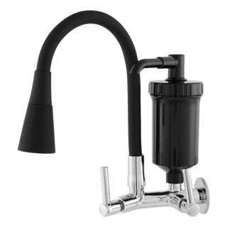 Torneira Cone com Filtro Preto - De Parede - Para Cozinha Alta Qualidade Inox em Oferta na Shopee