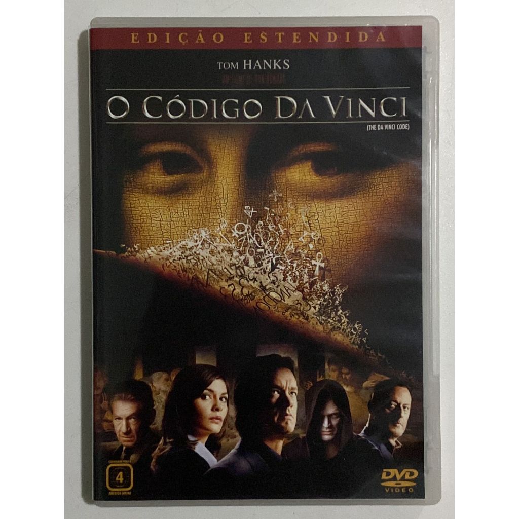DVD Original - O Código Da Vinci - Tom Hanks