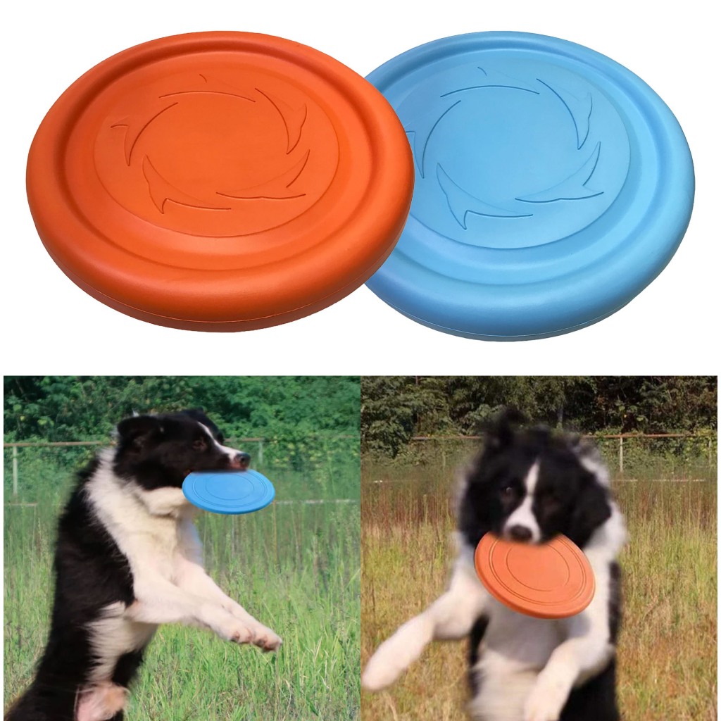 Frisbee Disco Brinquedo Para Cachorro Pet Resistente Maleável Disco Treinamento Interativo LR-0256 em Oferta na Shopee