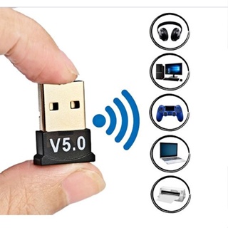 Adaptador E Receptor USB Bluetooth 5.0 Plug usb Transmissor de audio para Notebook em Oferta na Shopee