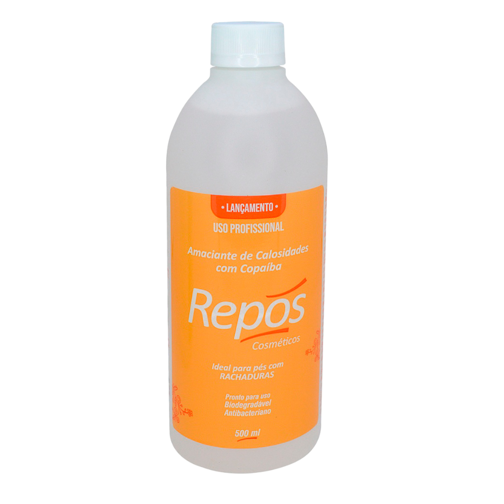 Repos Kit Amaciante de Calosidades com Copaiba 500ml Repós - Para  Rachaduras