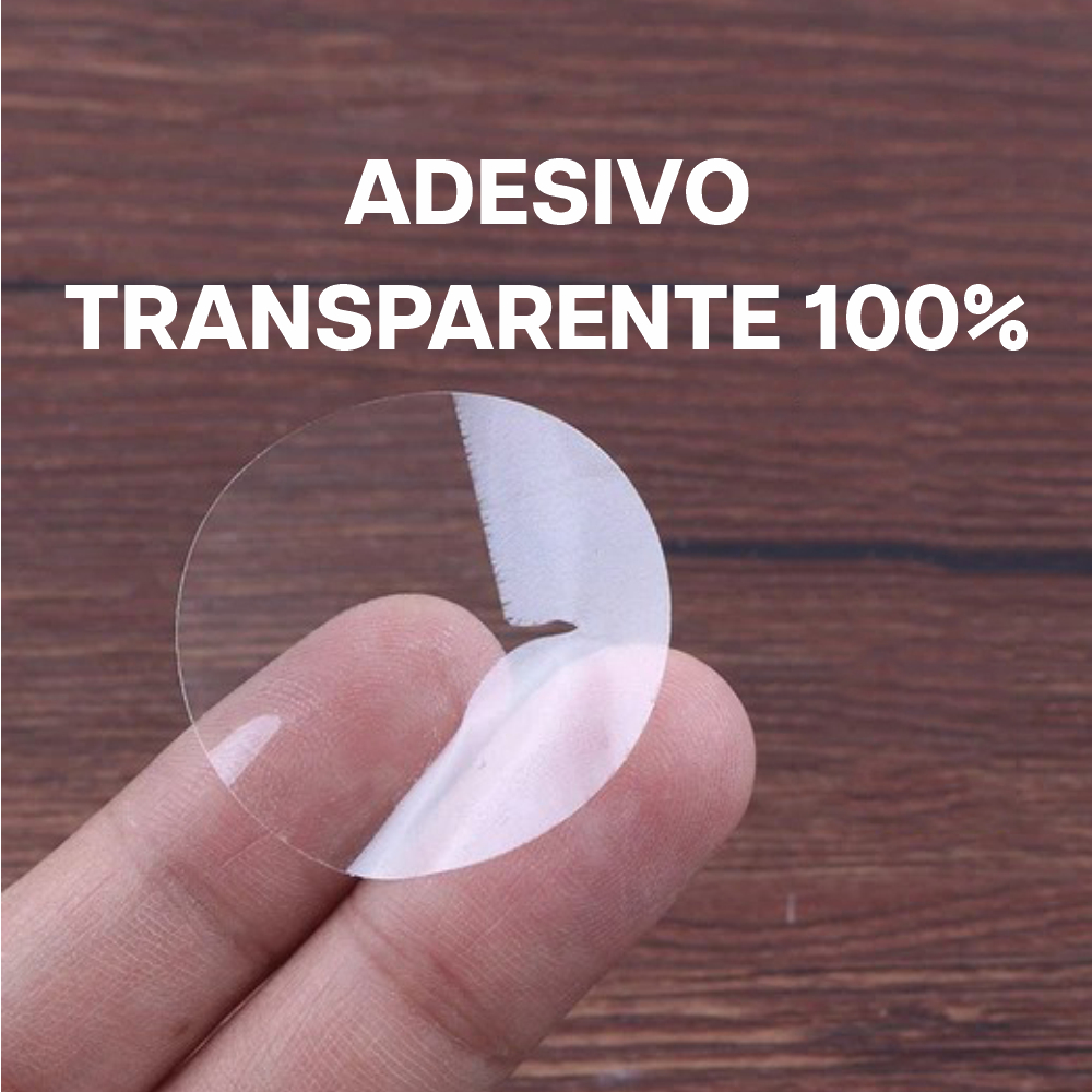 210 Etiquetas Lacre Adesivas Transparente em Vinil Ideal para Presentes, Sacolas, Sacos Plásticos, Caixinhas e Envelopes em Oferta na Shopee