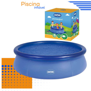Piscina Infantil Redonda Inflável MOr Splash Fun 4600 Litros - 3400 Litros 2400 Litros 100...