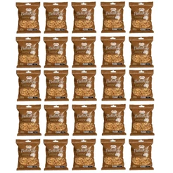 Kit c/ 25 Pacotes Amendoim Torrado Salgado c/ Alho 30g - Pacote com 750g -Beliskat
