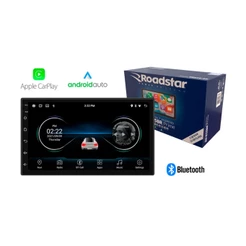 Multimídia Android 7 Pol Roadstar RS-815BR CarPlay 32GB Touch Bluetooth