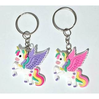 Chaveiro Unicórnio Emborrachado - 6 Unidades em Oferta na Shopee
