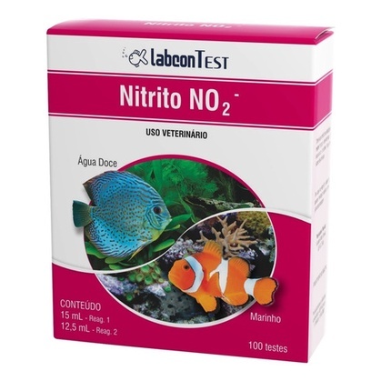 Teste Labcon No2 Nitrito Agua Doce E Salgada 100 Testes